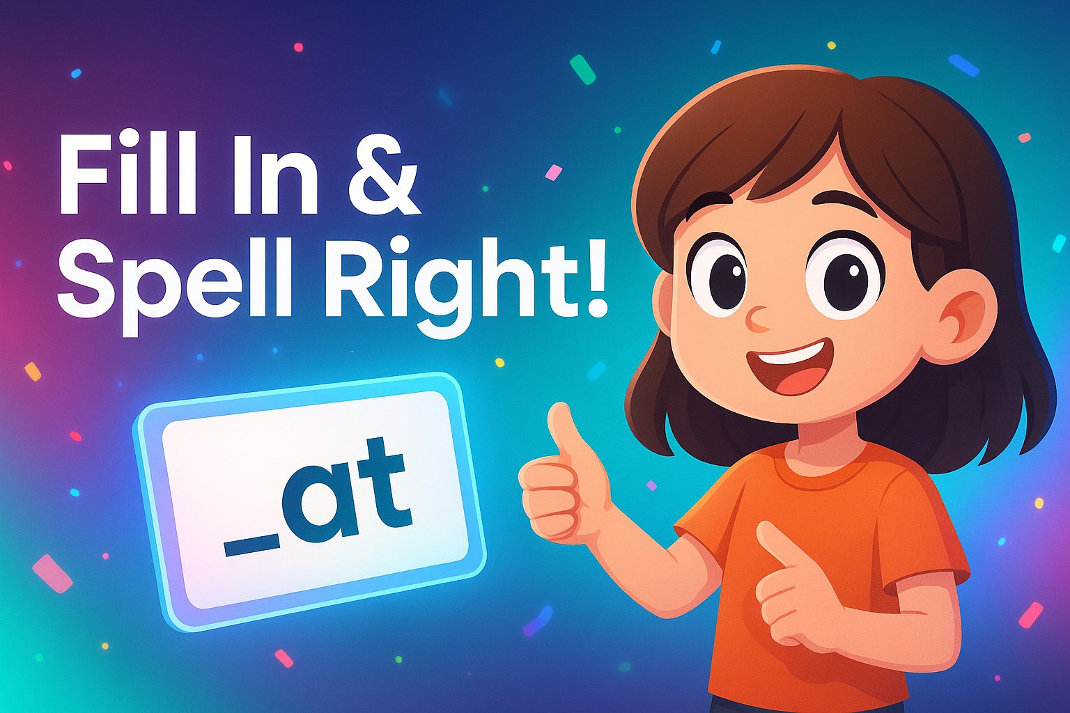 Fill In and Spell Right game cover