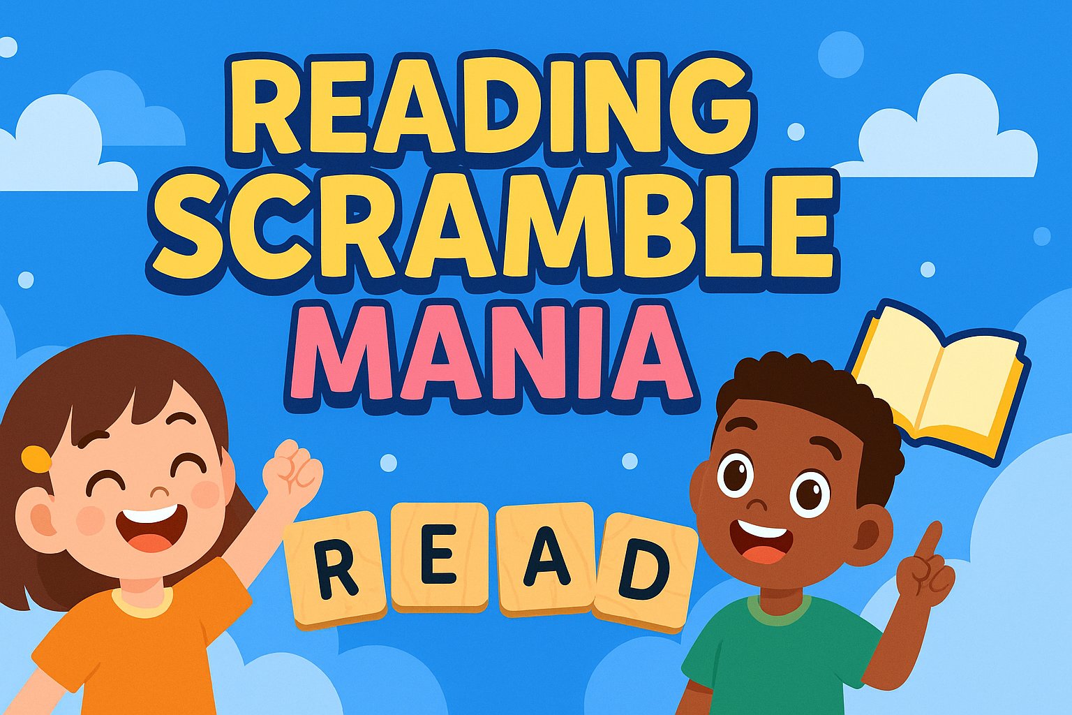 Reading Scramble Mania cover art
