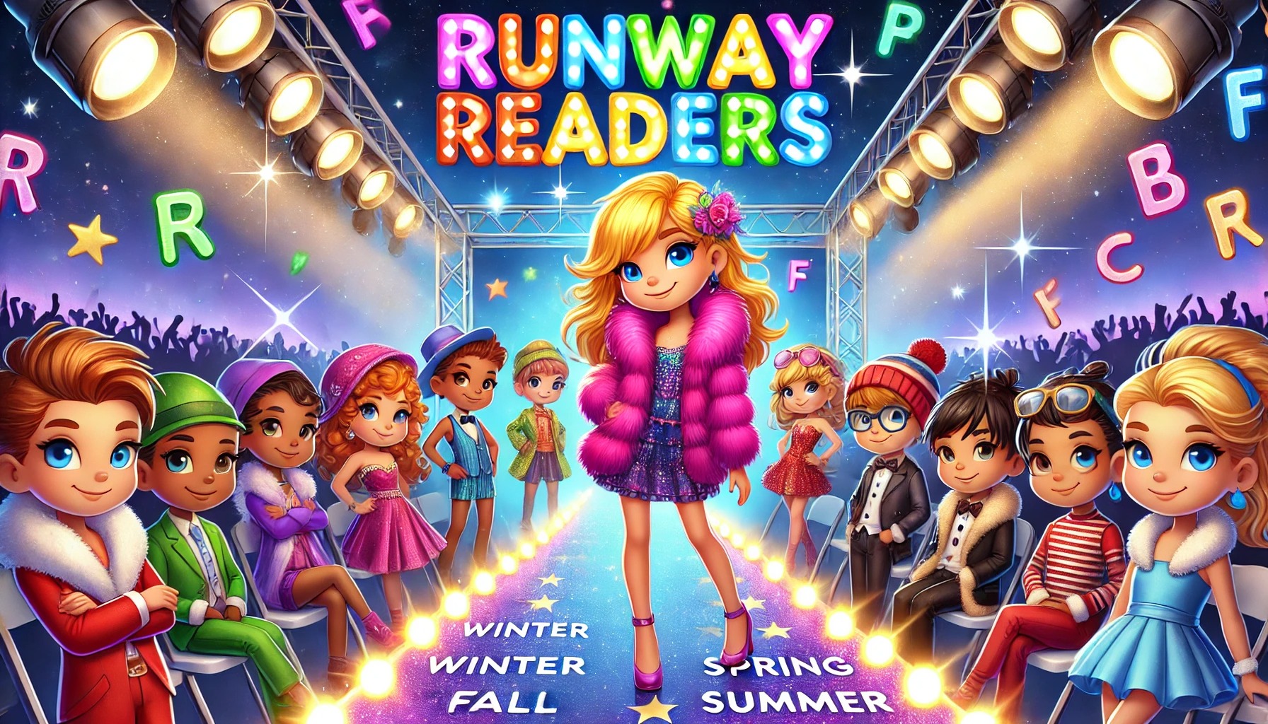 Runway Readers: Read, Solve, and Strut's Cover Image